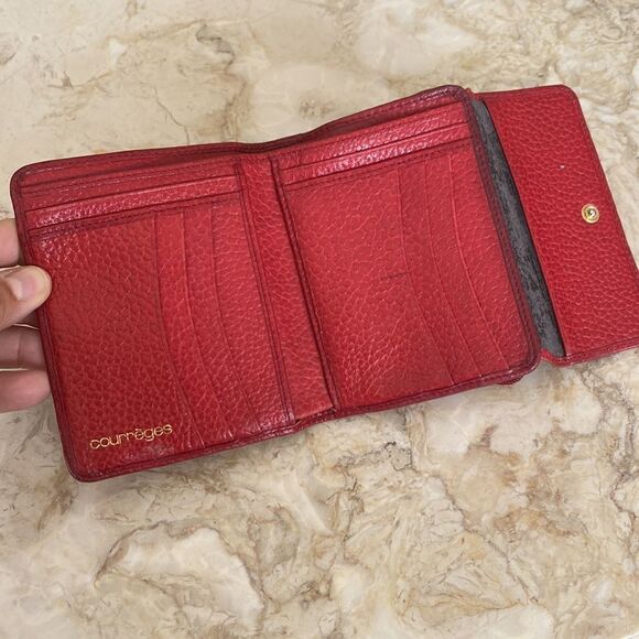 Roots / Coach / Courreges / Guy Laroche Leather Wallets Bundle of 4 - Picture 12 of 16